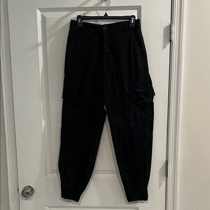 Garage Black Cargo Pants